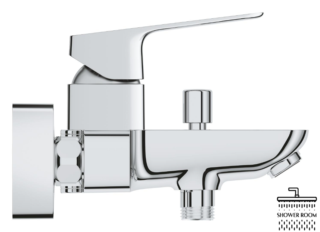 Смеситель для ванны Grohe Cubeo (1018140000)