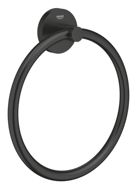 Кольцо для полотенца Grohe QuickFix Start (411742430), цвет черный