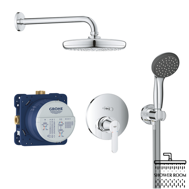 Душевая система скрытого монтажа Grohe QuickFix Get Vitalio Start 210 25220001