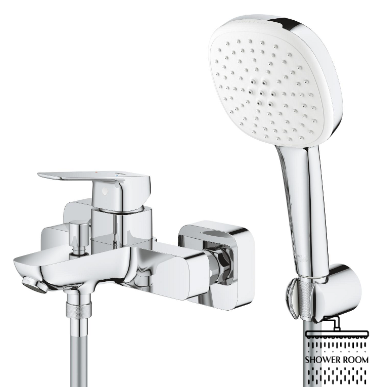 Смеситель для ванны Grohe Cubeo (1018140000)