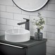 Змішувач для умивальника високий, HANSGROHE VERNIS 190 SHAPE 71562670, чорний матовий