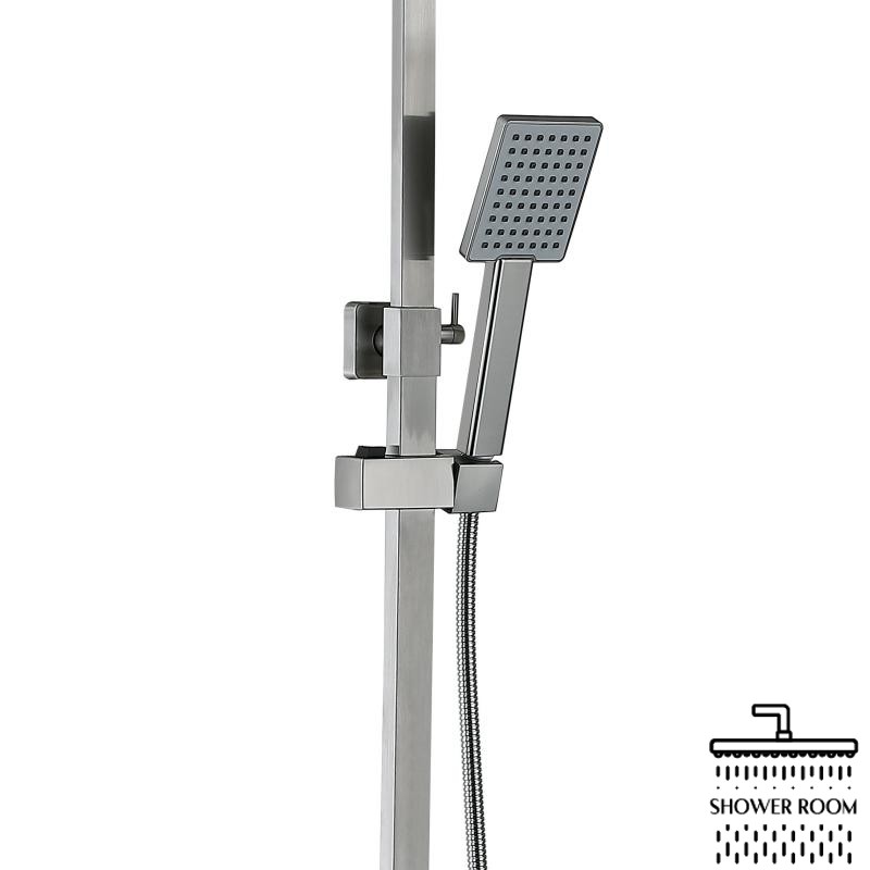 Душова система для ванної, Lidz Kubis 06D-SES із змішувачем на умивальник