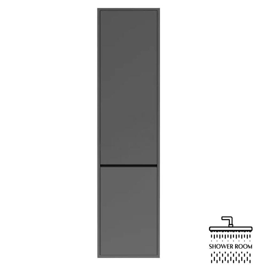 Пенал підвісний VOLLE TEO 15-88-55G, сірий