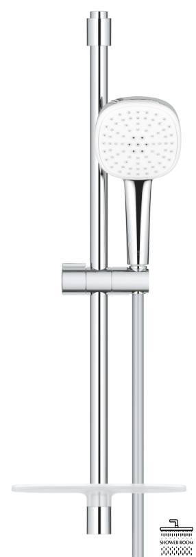 Набор смесителей для ванной и кухни Grohe Eurosmart Tempesta 110 Cube (UA123248M3)