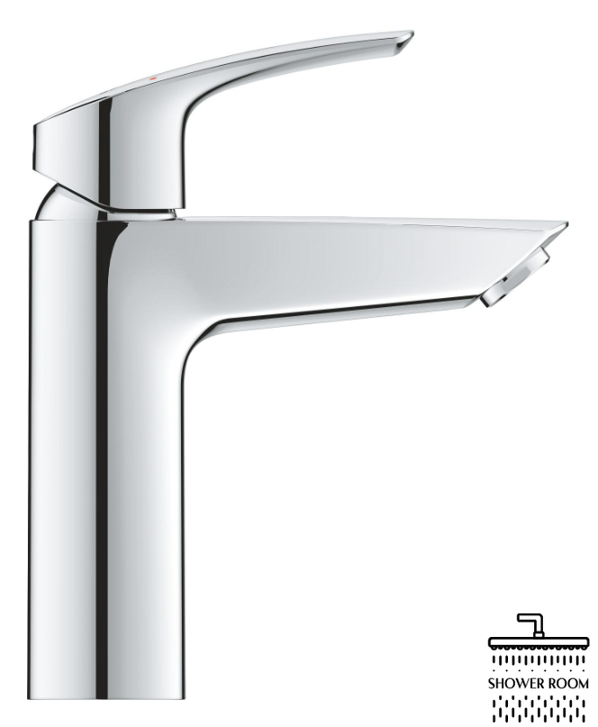 Набор смесителей для ванной и кухни Grohe Eurosmart Tempesta 110 Cube (UA123248M3)