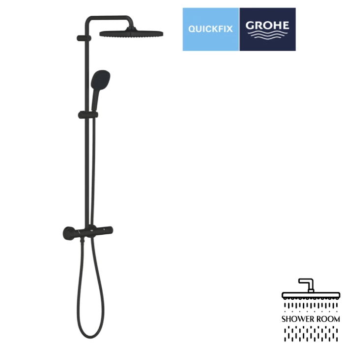 Душевая система термостатическая Grohe QuickFix Vitalio Comfort System 250 Cube 266962431