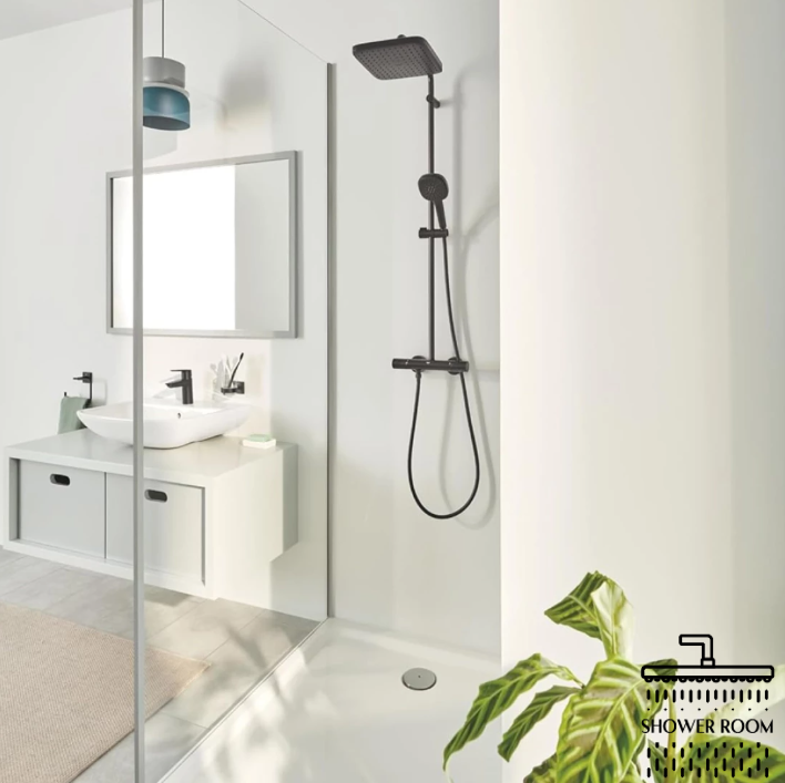 Душевая система термостатическая Grohe QuickFix Vitalio Comfort System 250 Cube 266962431