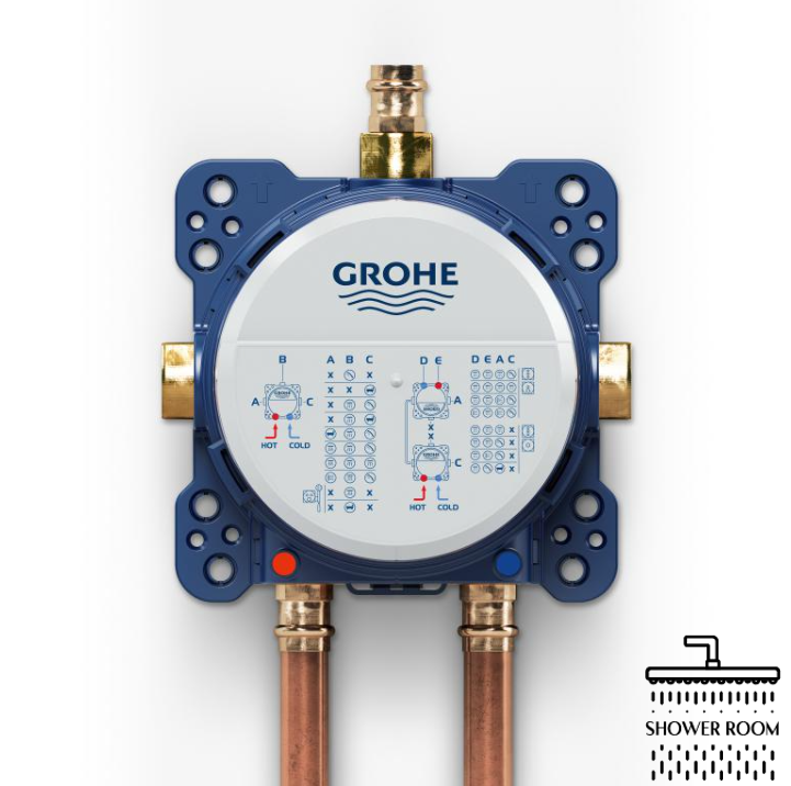 Душова система прихованого монтажу термостатична Grohe QuickFix Precision SmartControl 34877000