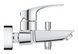 Набір змішувачів для ванни і кухні Grohe Eurosmart Tempesta 110 Cube (UA123248M3)