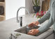 Набор смесителей для ванной и кухни Grohe Eurosmart Tempesta 110 Cube (UA123248M3)