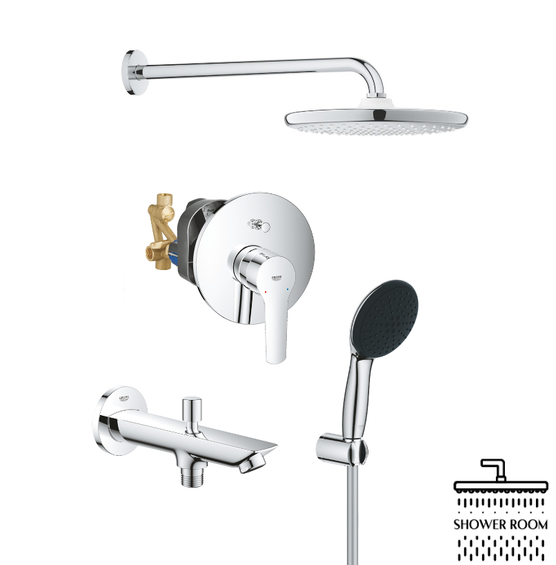 Душова система прихованого монтажу Grohe QuickFix Start UA202803R3