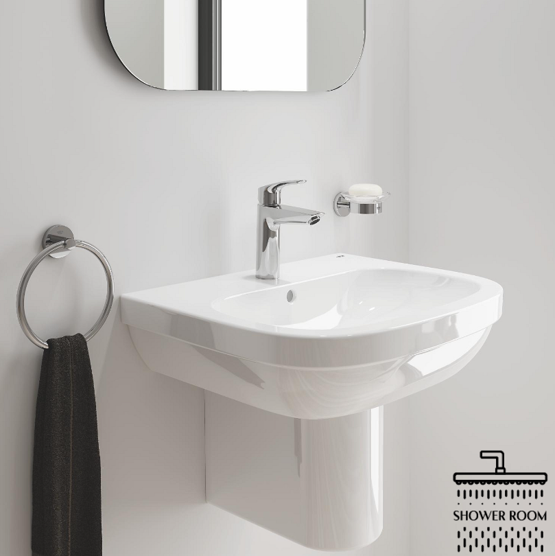 Набор смесителей для ванной и кухни Grohe Eurosmart Tempesta 110 Cube (UA123248M3)