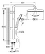 Душова система Grohe Tempesta System 250 Cube із Eurosmart New 26633303