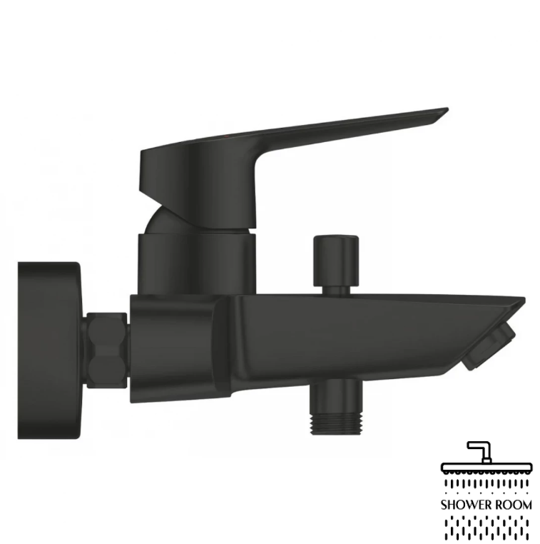 Набір змішувачів 3 в 1 для ванної кімнати Grohe QuickFix Start Black UA303301SQ