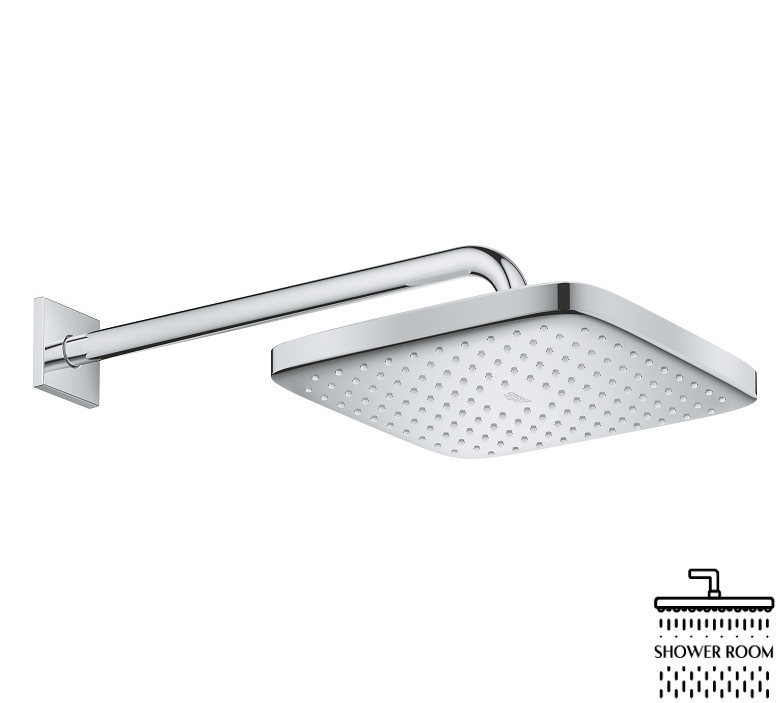 Душевая система скрытого монтажа Grohe Eurocube из Tempesta Cube 250 (26416SC6)