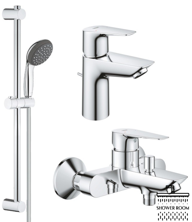 Комплект смесителей для ванной комнаты Grohe QuickFix Start Edge UA202501SQ