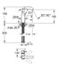Смеситель для умывальника Grohe Essence New M-Size, черный (24176KF1)