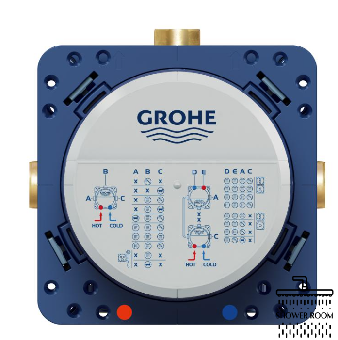 Душова система прихованого монтажу термостатична Grohe QuickFix Precision Grohtherm 34883000