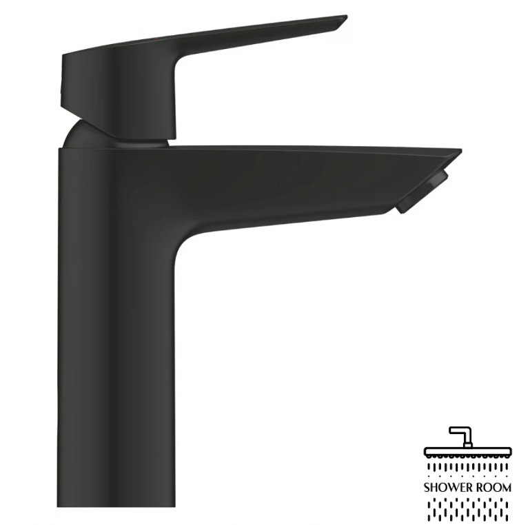 Набор смесителей 3 в 1 для ванной комнаты Grohe QuickFix Start Black UA303304TM