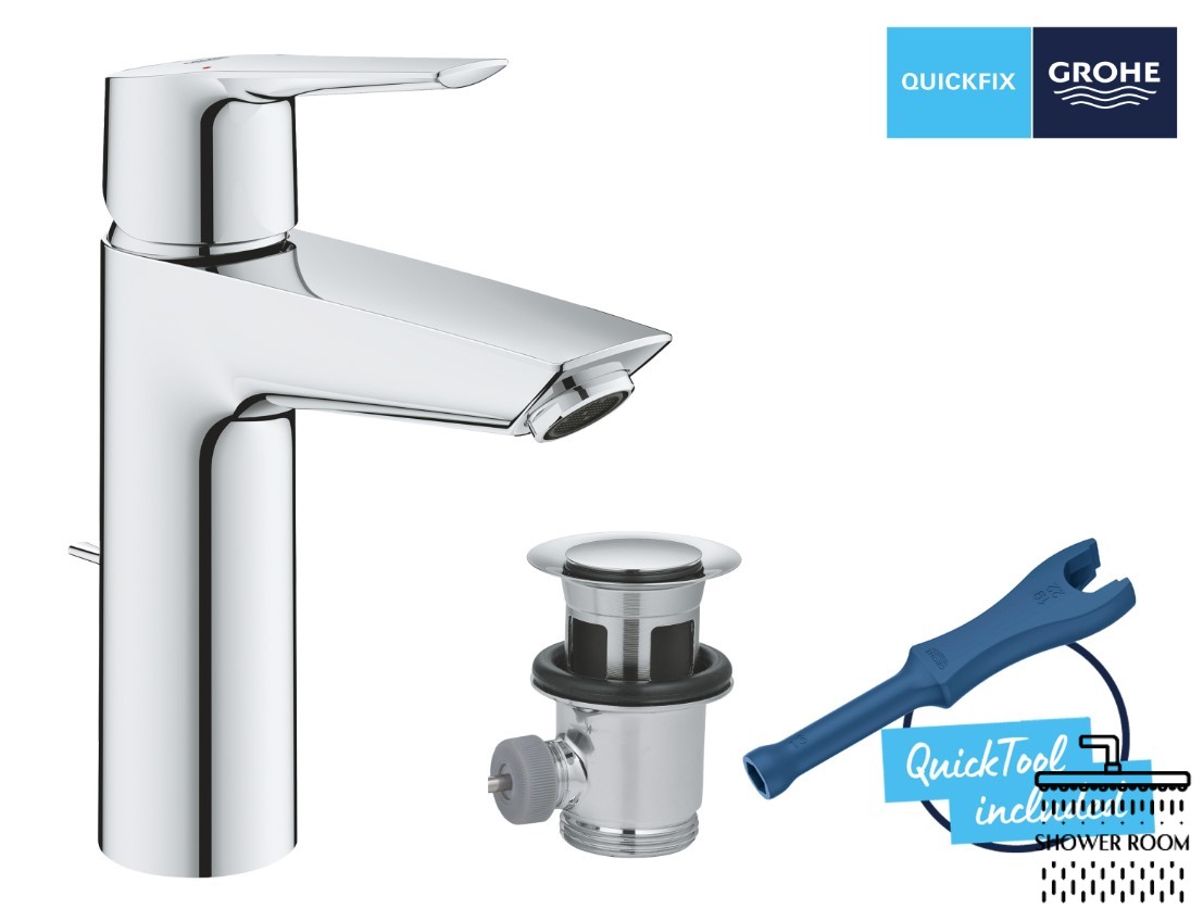 Комплект змішувачів для ванної кімнати Grohe QuickFix Start UA202301MQ