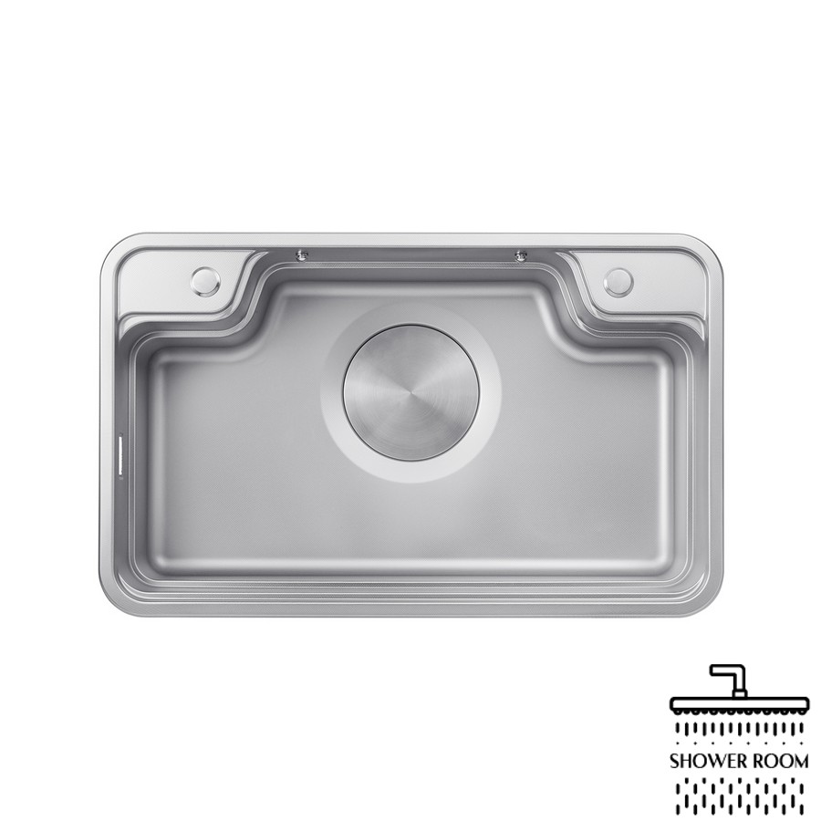 Кухонна мийка Kroner KRP Dekor - SET7848 (1 мм)