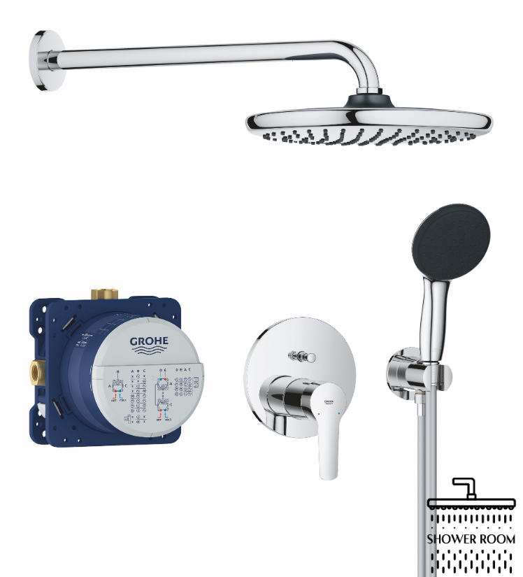 Душова система прихованого монтажу Grohe QuickFix Start 25292000