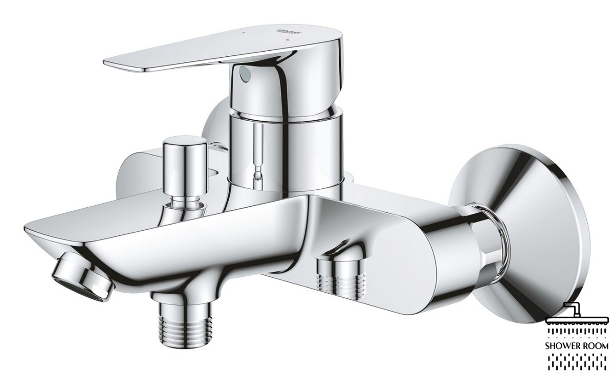 Комплект смесителей для ванной комнаты и кухни Grohe QuickFix Start Edge UA202501SK