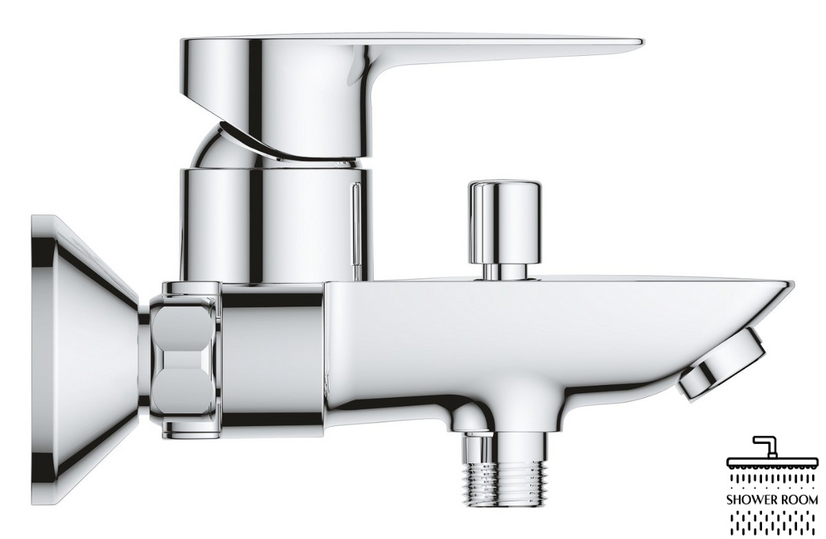 Комплект смесителей для ванной комнаты и кухни Grohe QuickFix Start Edge UA202501SK