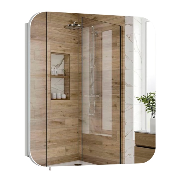 Зеркальный шкаф для ванной комнаты Мойдодыр Сорренто ЗШ-60