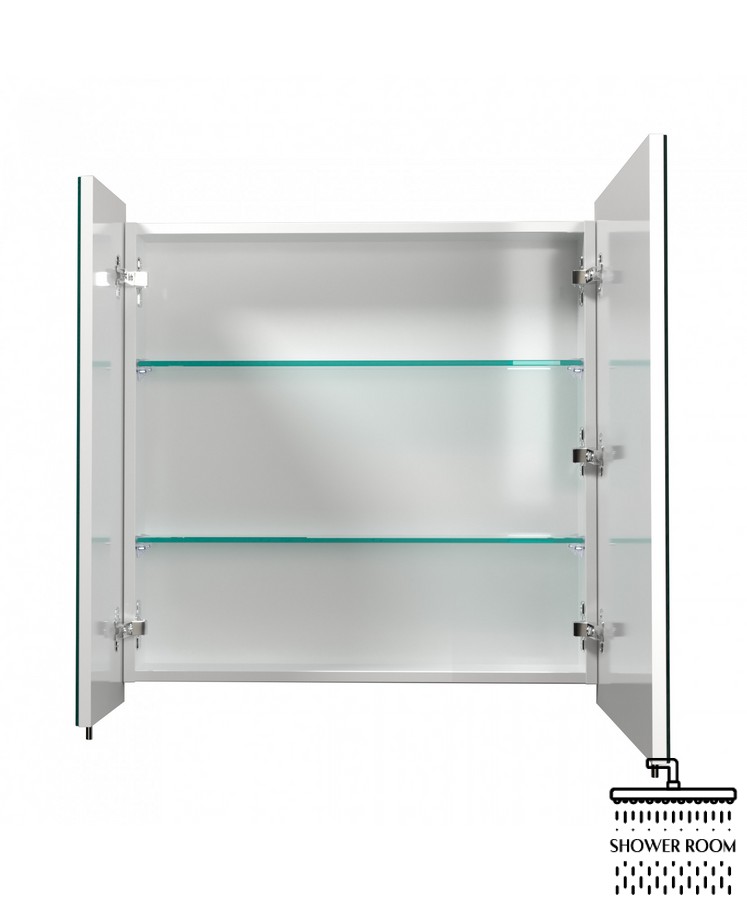 Дзеркальна шафа Мойдодир для ванної кімнати ЗШ-70x70