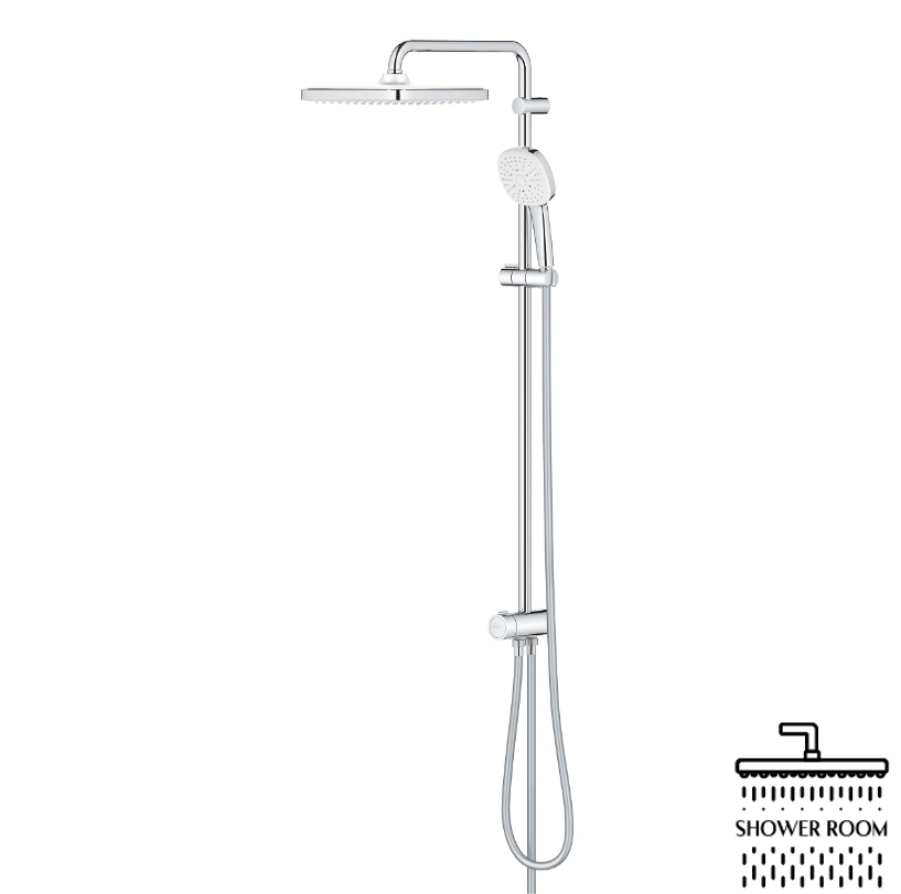 Набор смесителей 3 в 1 для ванной комнаты Grohe M-Size Euroeco UA32724265RM