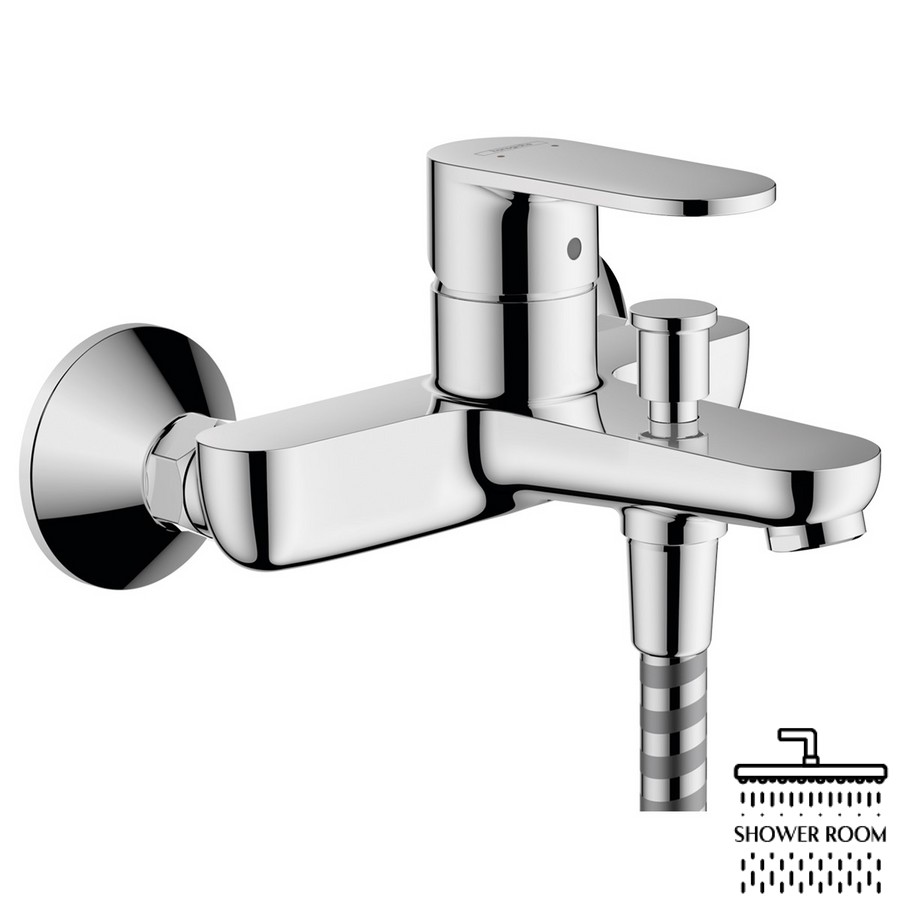 Смеситель для ванны, HANSGROHE VERNIS BLEND 71440000, хром