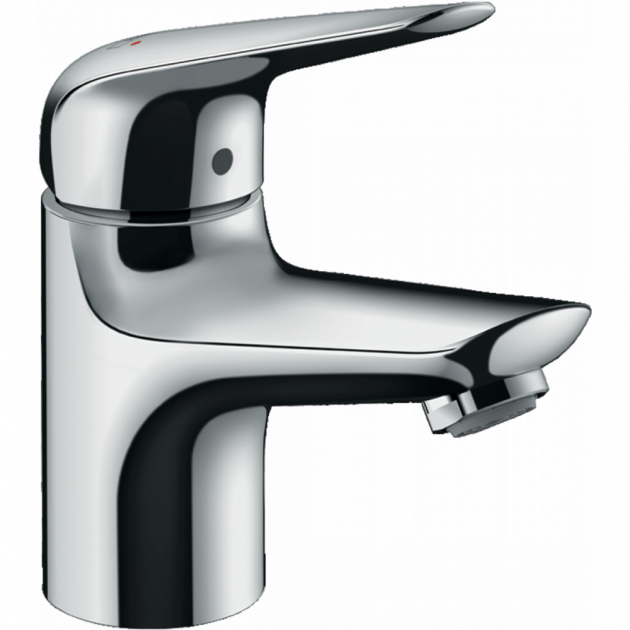 Змішувач для умивальника 70, одноважільний з донним клапаном, HANSGROHE Novus 71020000, хром