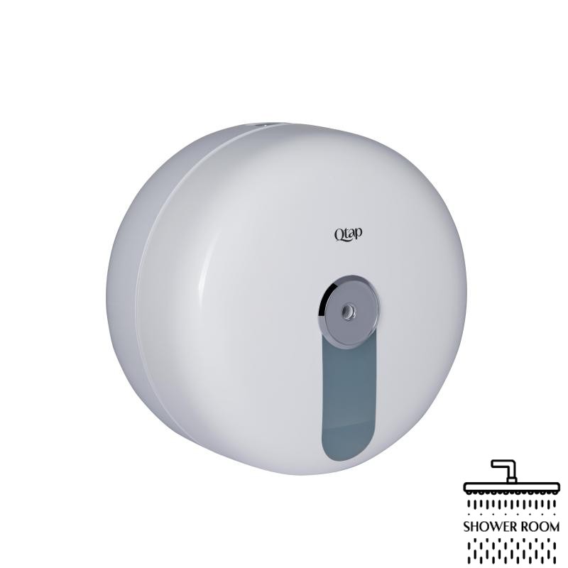 Диспенсер для паперових рушників Domov 17202WH White Qtap