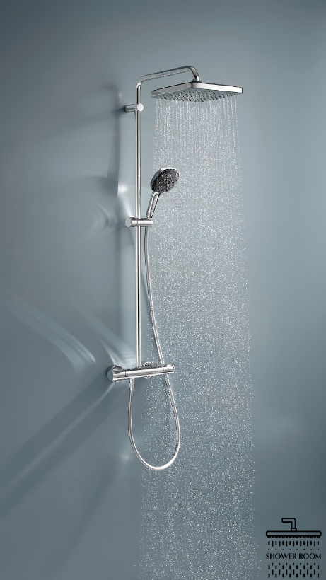 Душова система термостатична Grohe QuickFix Vitalio Comfort System 250 Cube 26696001