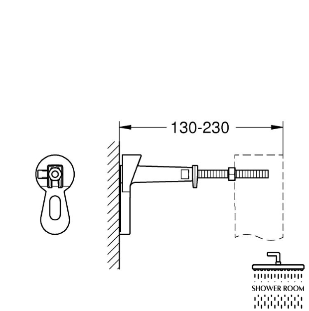 Система инсталляции для унитаза Grohe Rapid SL 3в1 + Клавиша смыва Grohe Skate Cosmopolitan (3884000G/38732KF0)