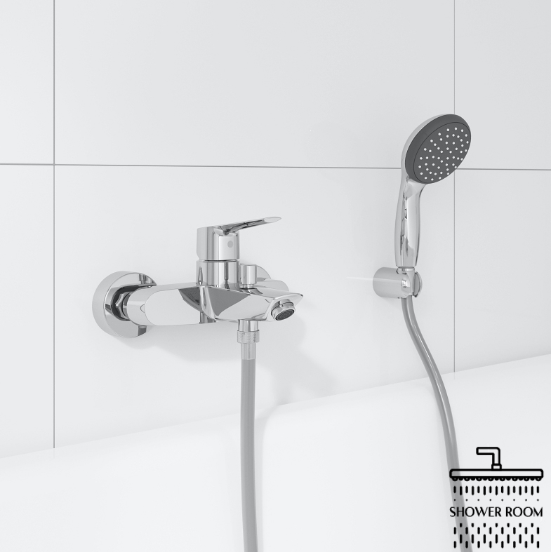 Набор смесителей 3 в 1 для ванной комнаты Grohe QuickFix Start M-Size UA26694001RM