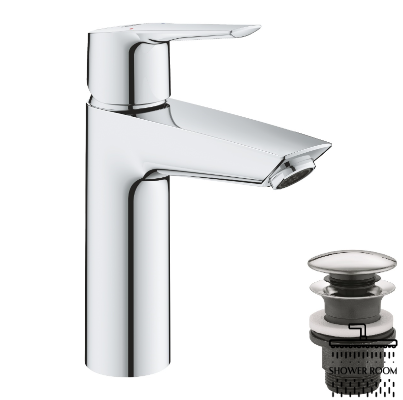 Набір змішувачів 3 в 1 для ванної кімнати Grohe QuickFix Start M-Size UA26694001RM