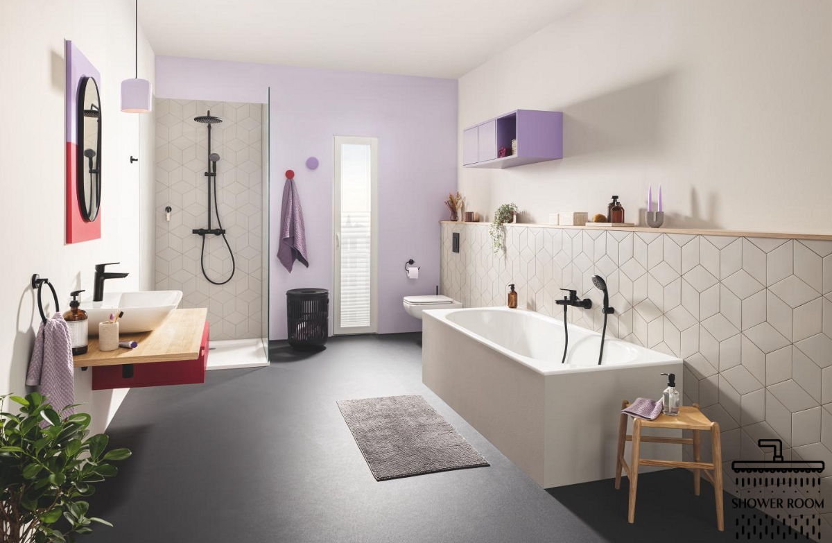 Набір змішувачів 3в1 для ванної кімнати Grohe Vitalio Start System 250 UA266235322