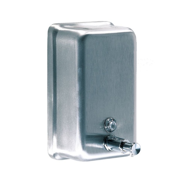 Дозатор жидкого мыла кнопочный Mediclinics 1.1 л (DJ0111CS), сатиновый