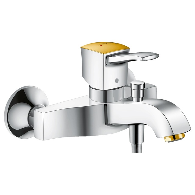 Змішувач для ванни одноважільний, HANSGROHE Metropol Classic 31340090, хром/золото