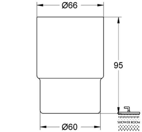 Склянка Grohe Essentials (40372001)