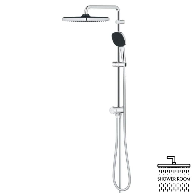 Набір змішувачів 3 в 1 для ванної кімнати Grohe QuickFix Start M-Size UA202305RM