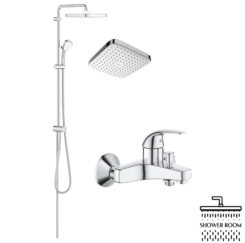 Дешевая система для ванны Grohe Tempesta BauCurve 2662359994