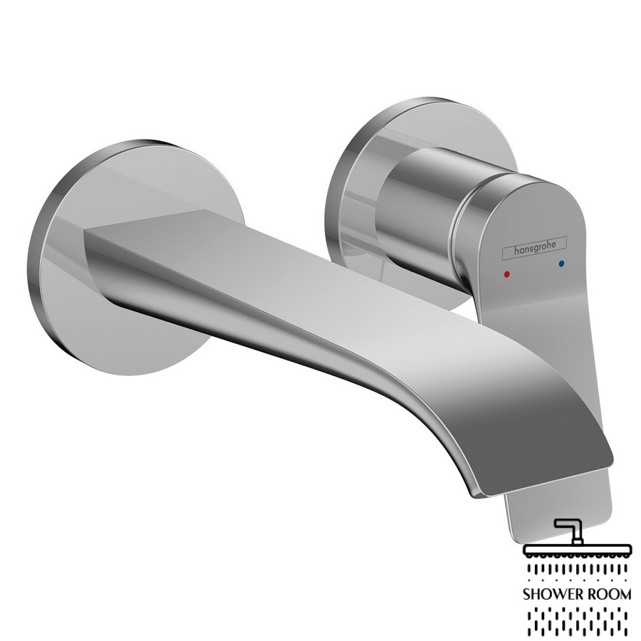 Смеситель для умывальника скрытого монтажа, HANSGROHE VIVENIS 75050000, хром