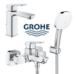 Набор смесителей 3 в 1 Grohe Cubeо (UA1017184940)