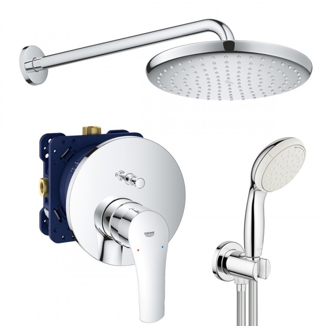 Душова система Grohe Eurosmart New Tempesta 250, хром (UA26416SC3)