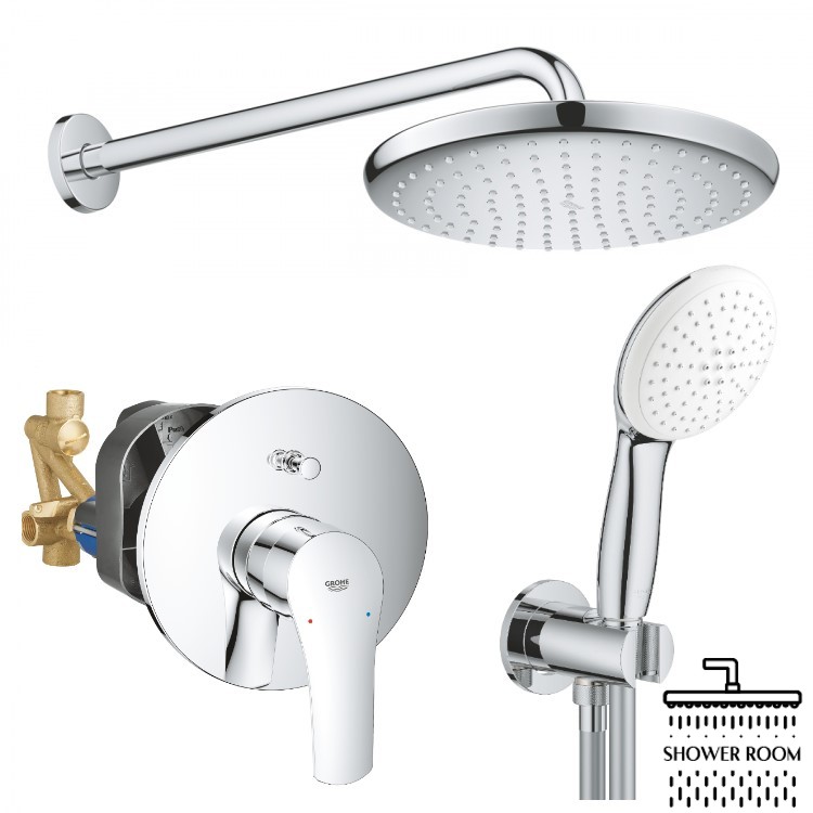 Душова система Grohe Eurosmart New Tempesta 250, хром (UA26416SC3)