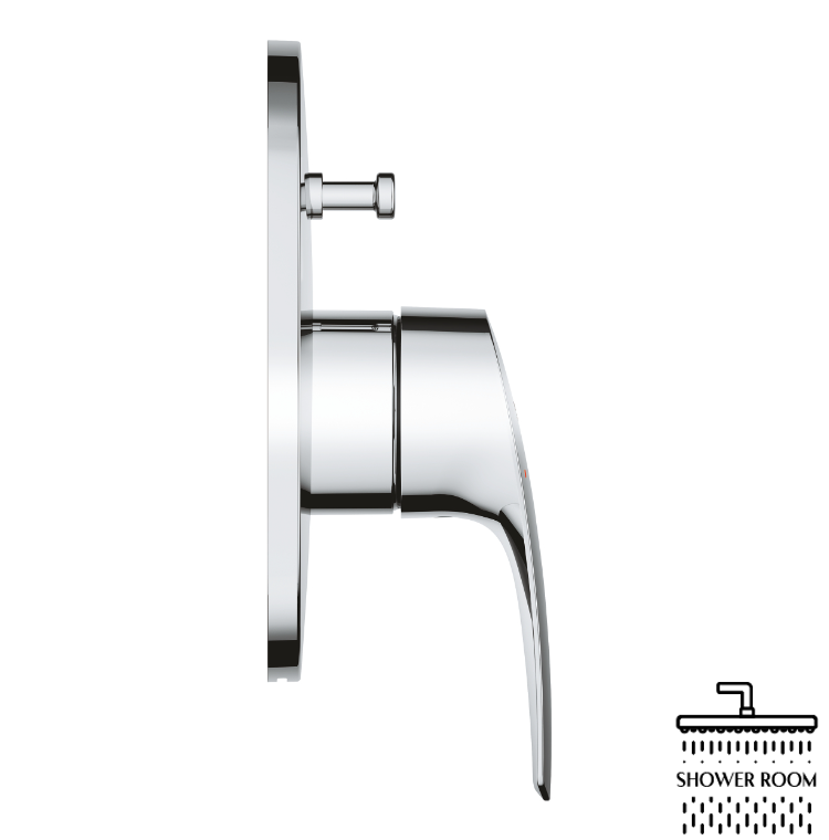 Душова система Grohe Eurosmart New Tempesta 250, хром (UA26416SC3)