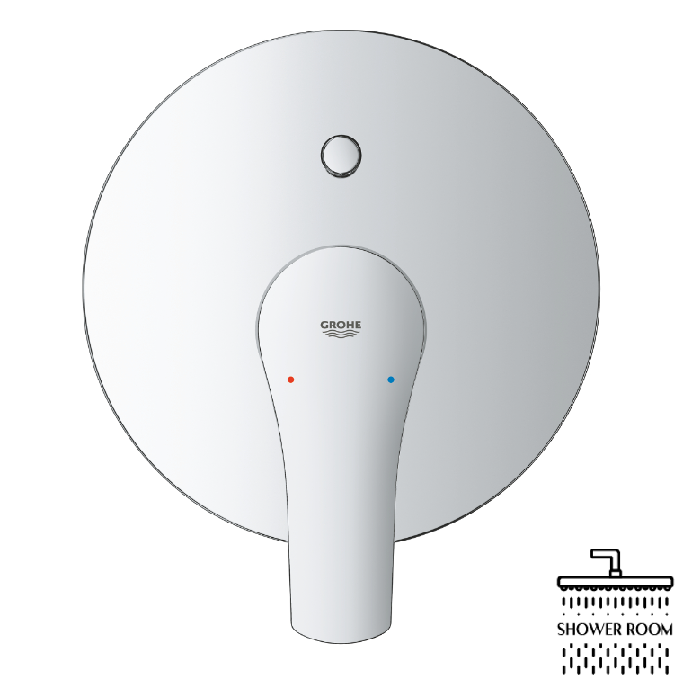 Душова система Grohe Eurosmart New Tempesta 250, хром (UA26416SC3)